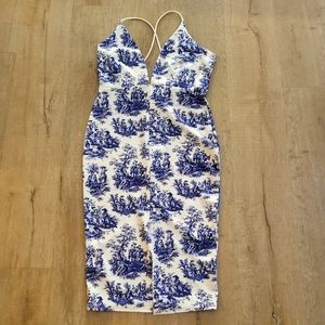Missguided Colonial Print Dress